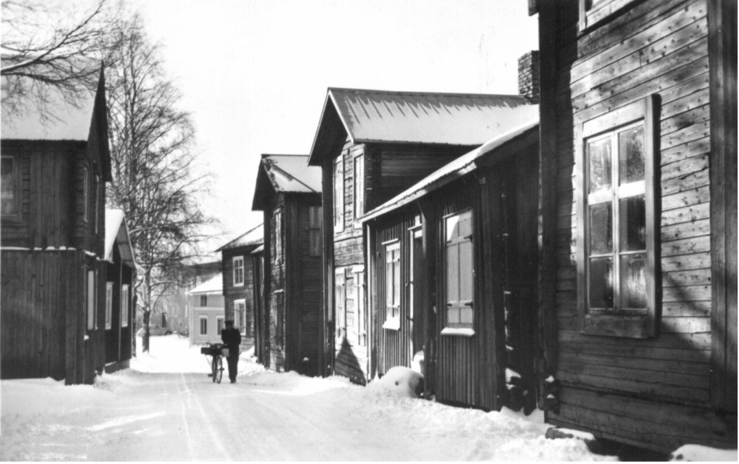 Öjebyns kyrkstad, Sockengränd